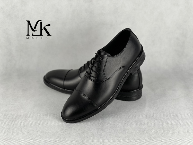 کفش مجلسی مردانه چرم طبیعی شیک و رسمی مدل ژاوی | ملکی استایل